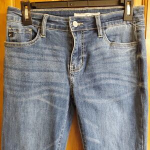 Kancan Estilo Distressed Jeans Womens Size 7/27 Stretch Skinny Denim Blue